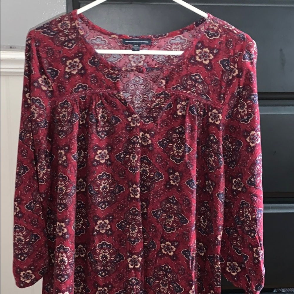 American Eagle Paisley floral dress